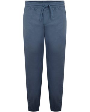 Fabric Cuffed Trsr Sn - Blue