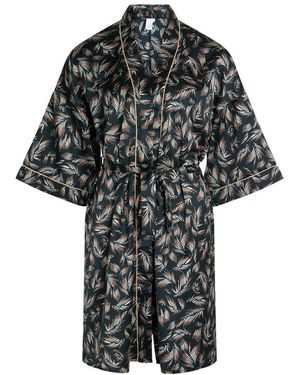 CCDK Kimono Dressing Gown - Black