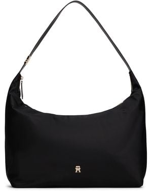 Tommy Hilfiger Go Hobo Shoulder Bag - Black