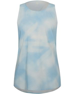 REPRESENT 247 Performance Running Vest - Blue