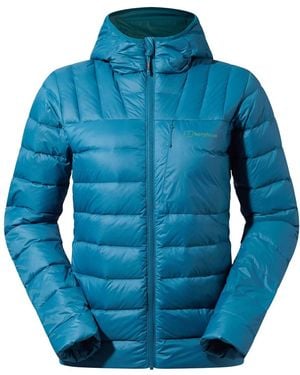 Berghaus Silksworth Hooded Down Jacket - Blue