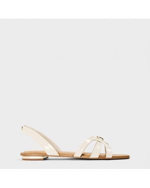 ALDO Marassita Flat Sandals - White