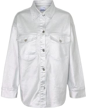 Vero Moda Riva Oversized Overshirt - Blue
