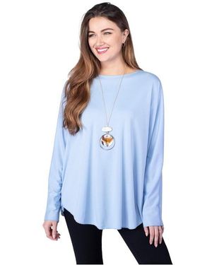 Maison De Nimes Long-Sleeve Blouse - Blue