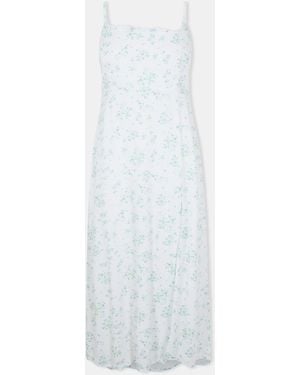 Jack Wills Midi Tea Dress - White