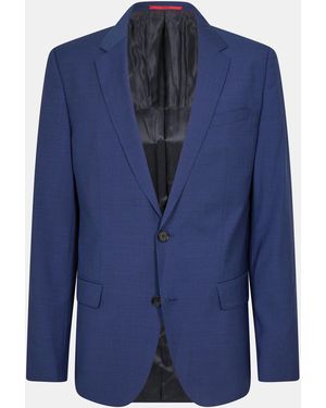 HUGO Henry Slim Fit Suit Jacket - Blue