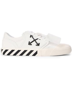 Off-White c/o Virgil Abloh Vulc Undercut Canvas Trainers - White
