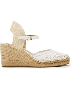 Ralph Lauren Wedge Heel Sandals - Metallic