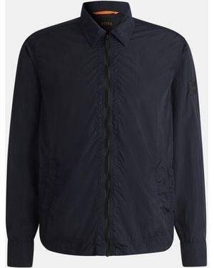 BOSS Leejay1M Overshirt - Blue