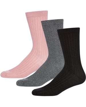 DKNY 3 Pack Socks Cecilia - Black