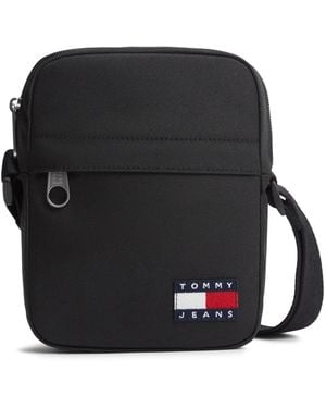 Tommy Hilfiger Essential Daily Reporter Bag - Black