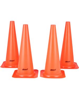 Albion Training Traffic Cones (Set Of 4) - Orange
