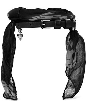 McQueen Alex Scarf Wrp Brace Ld63 - Black