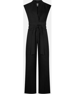 Odd Muse Wrap Jumpsuit - Black