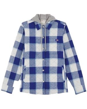 Dickies Flannel Shirt Jacket - Blue