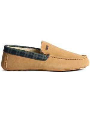 HUNTER Moccassin Slipper - Natural