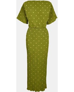 Never Fully Dressed Tilly Long Maxi Dress - Green