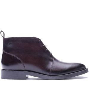 Base London Marco Chukka Boots - Purple