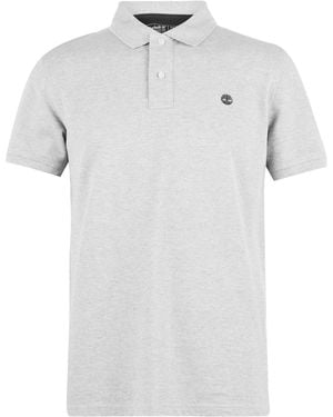 Timberland Miller Short Sleeve Polo Shirt - White