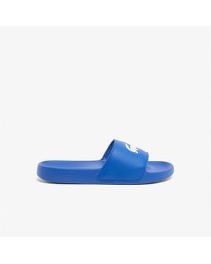Lacoste Serve Pool Slides - Blue