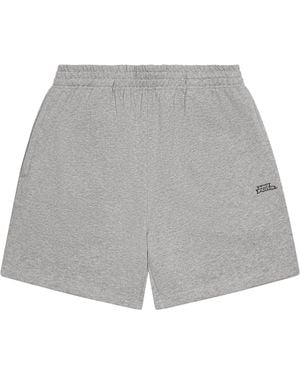No Fear Logo Fleece Shorts - Natural