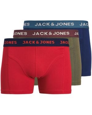 Jack & Jones Train Pack Trunk - Red