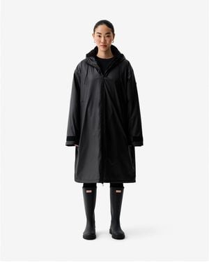 HUNTER Cocoon Rbe Rain Anorak - Black