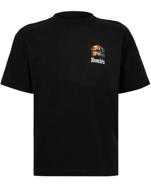 Homies Marbella Homies Racing T-Shirt Special Edition Auto - Black