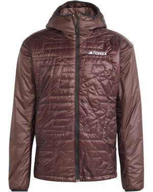 adidas Varil Waterproof Sealed Seam Jacket - Brown