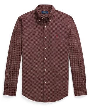 Polo Ralph Lauren Long-Sleeve Plain Shirt - Purple