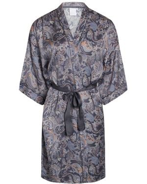 CCDK Kimono Dressing Gown - Blue