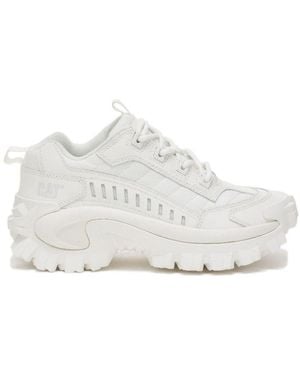 Caterpillar Intruder Chunky Trainers - White