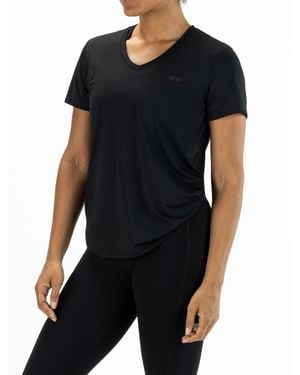 Sjeng Sports Ines Short Sleeve Performance Gym Top - Black