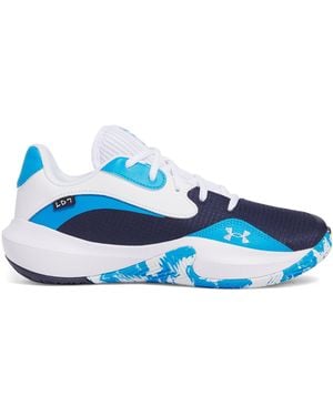 Under Armour Ua Lockdown 7 Low Basketball Trainers - Blue