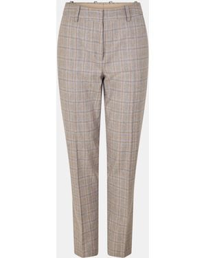 BOSS Tamata Cigarette Trousers - Grey