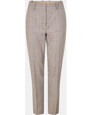 BOSS Tamata Cigarette Trousers - Grey