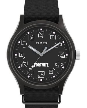 Timex Lab Collab Quartz Analogue Watch - Black