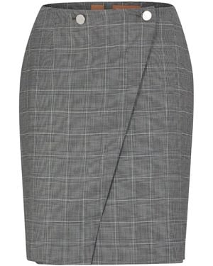 BOSS Vanata Midi Skirt - Grey