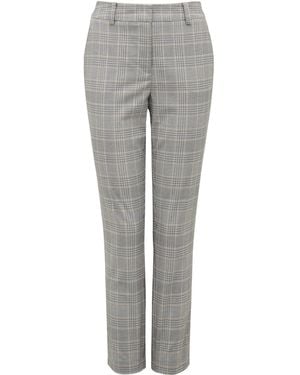 Forever New Grace 7/8Th Slim Trousers - Grey