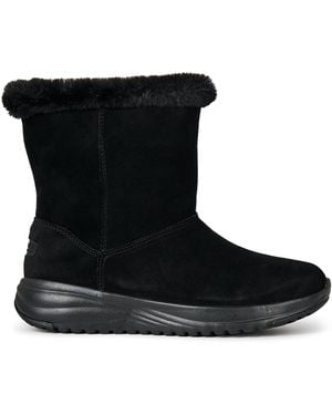 Skechers Waterproof Walking Shoes - Black