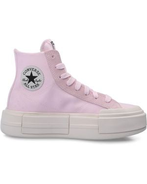 Converse Chuck Taylor All Star Cru Canvas High-Top Trainers - Pink