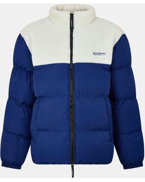 NY Concept Adults Aspen Puffer Jacket - Blue