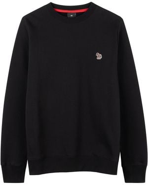 Paul Smith Zebra Crew-Neck Sweatshirt - Black
