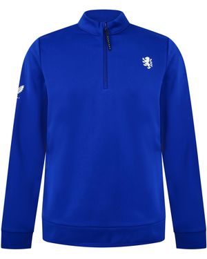 Castore Quarter Zip Fleece - Blue