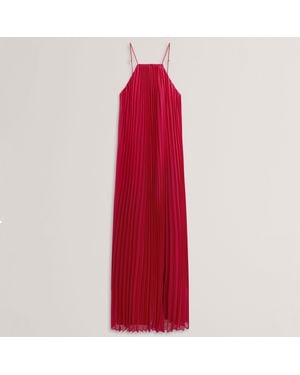 Ted Baker Long Maxi Dress - Red