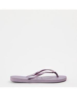 Havaianas Hav. Slim Crystal Sw Ii Ballet Rose Flip Flops - Multicolour