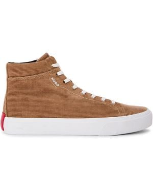 HUGO Hito Cdr 10245662 01 Low Top Trainers - Brown