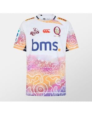 Canterbury Queensland Reds Away Replica Short-Sleeve T-Shirt - Pink
