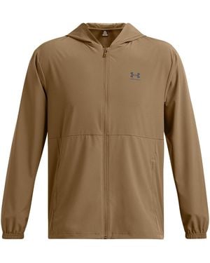 Under Armour Vibe Woven Windbreaker - Brown