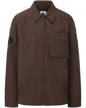 Pretty Green Heaton Overshirt - Brown